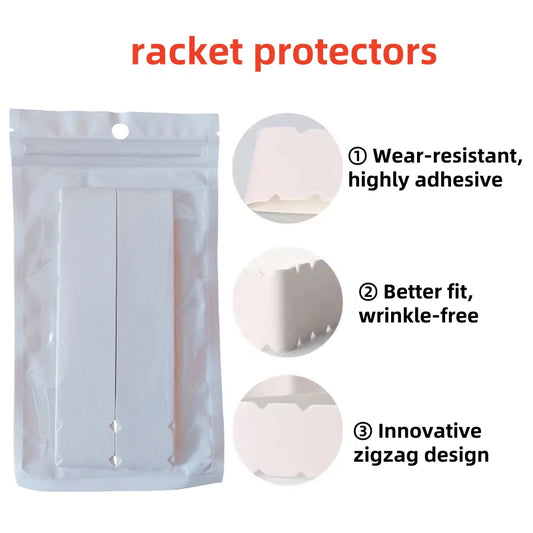 2PCS Paddle Racket Head Sticker Lightweight Waterproof Pickleball Lead Tape Racquets Accessories Durable Easy Installation